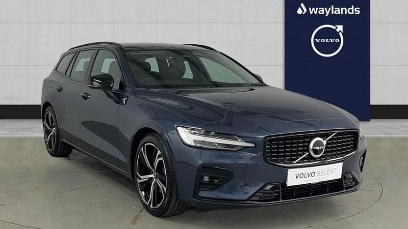 Blue Used 2025 Volvo V60 Plus Estate | £34,800 (Expensive) - Image 1/4
