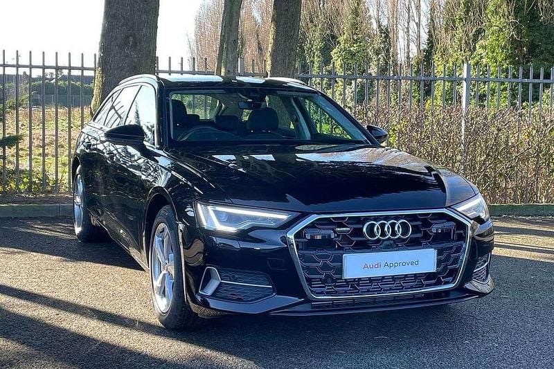 Black New 2025 Audi A6 Sport Estate | £48,880 (Fair price) - Image 1/4