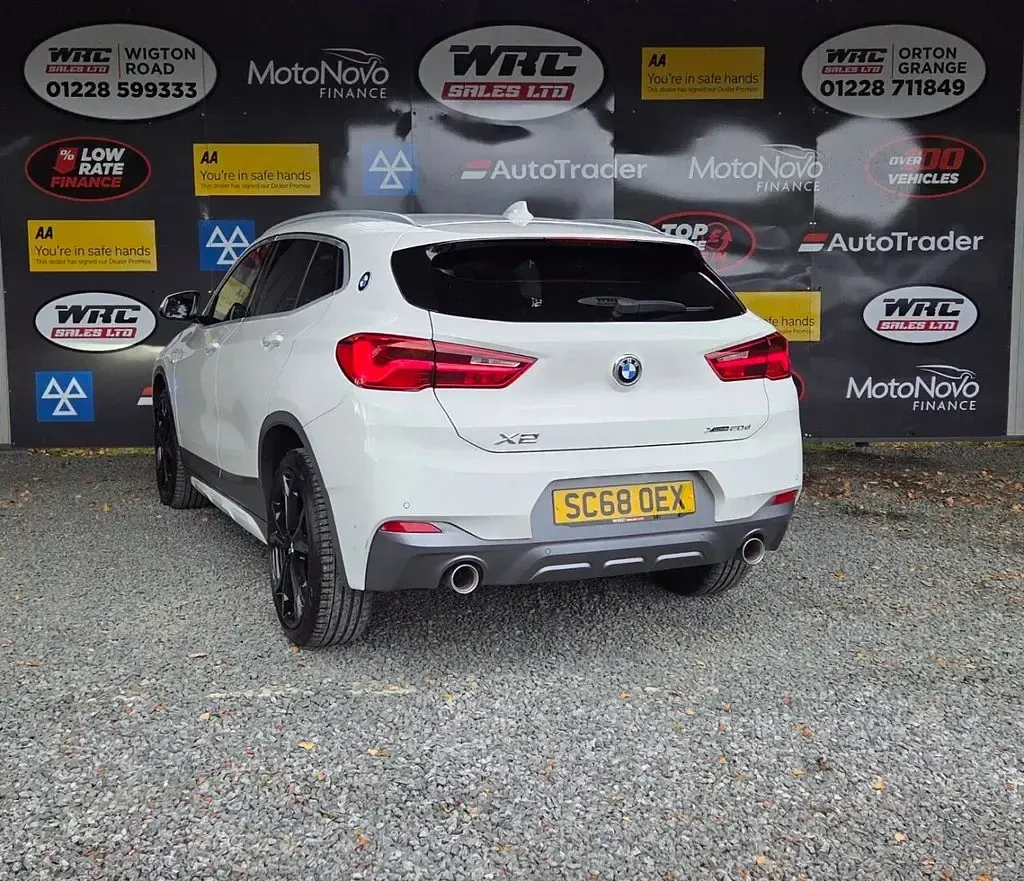 Used BMW X2 M Sport 190 HP (139 kW) 2018 White SUV