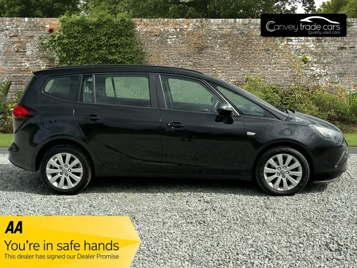 Used Vauxhall Zafira Tourer Design Edition 2016 Black MPV