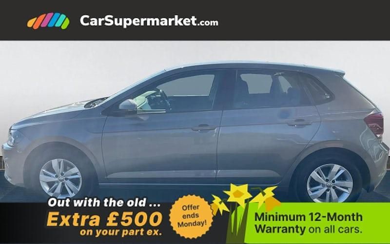 Used VW Polo SE 95 HP (69 kW) 2020 Grey Hatchback