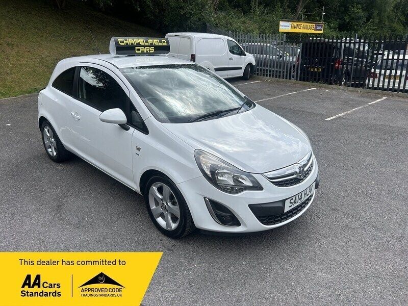 White Used 2014 Vauxhall Corsa Hatchback | £2,500 (Good price) - Image 1/3