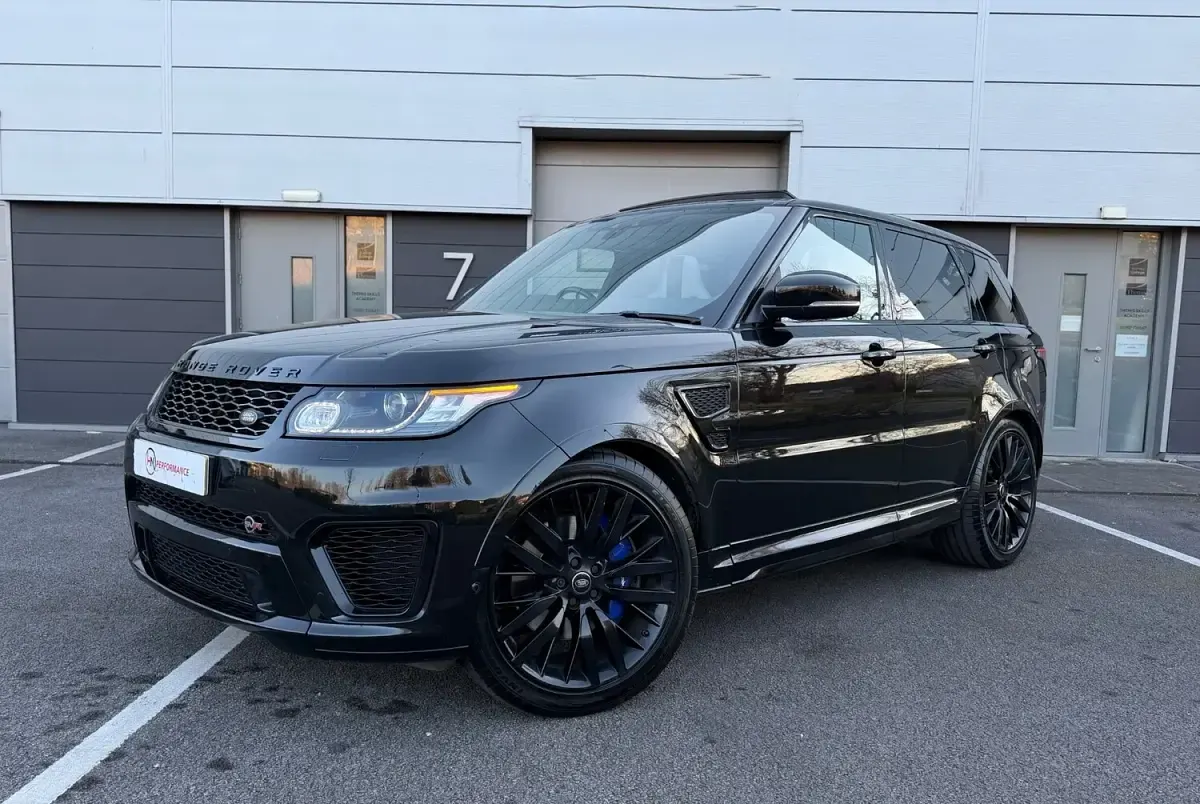 Used Land Rover Range Rover Sport SVR 2017 Black SUV