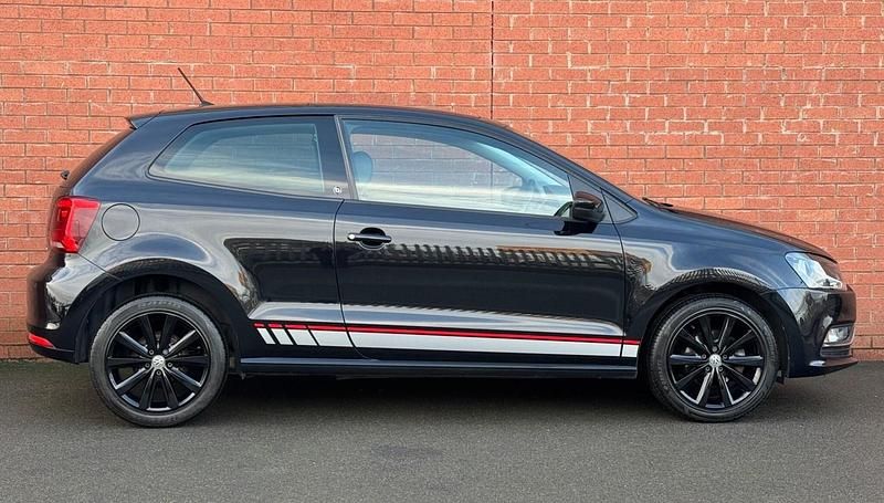Used VW Polo Beats 75 HP (55 kW) 2017 Black Hatchback