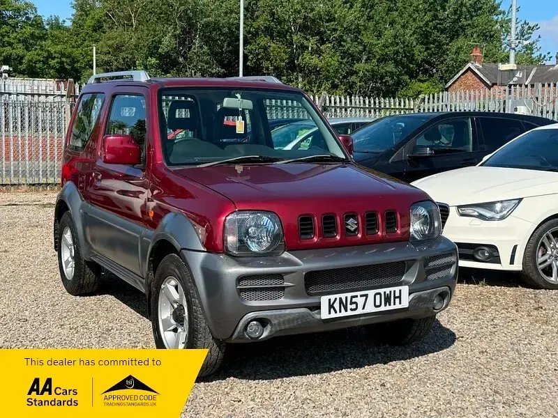 Used Suzuki Jimny 83 HP (61 kW) 2007 Red SUV