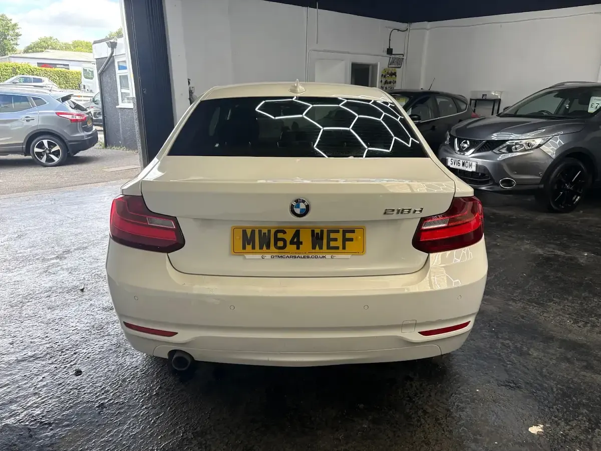 Used BMW 218 Performance 140 HP (102 kW) 2014 White Coupe