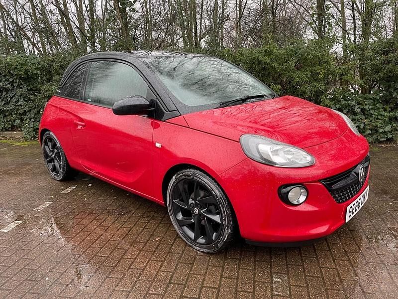 Used Vauxhall Adam S 70 HP (51 kW) 2017 Red Hatchback