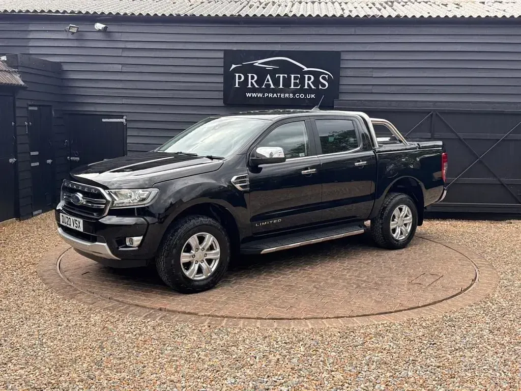 Used Ford Ranger Limited 2020 Black Pickup