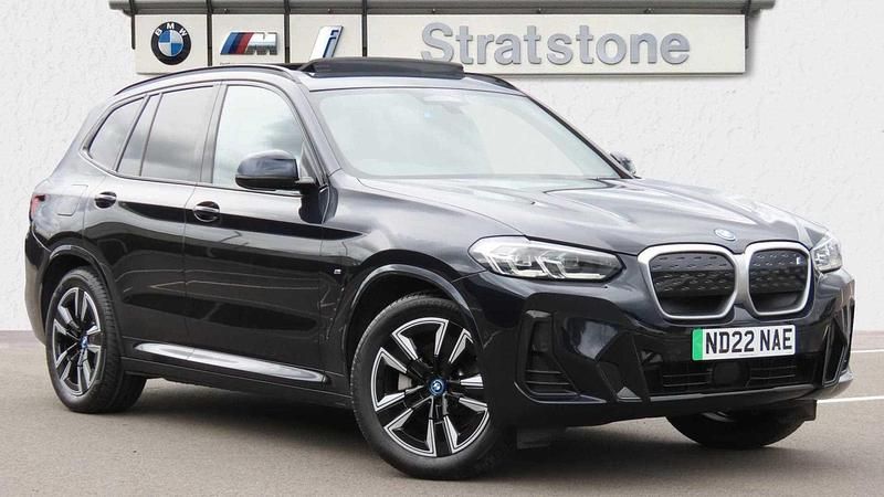 Black Used 2022 BMW iX3 M Sport SUV | £27,293 (Fair price) - Image 1/4