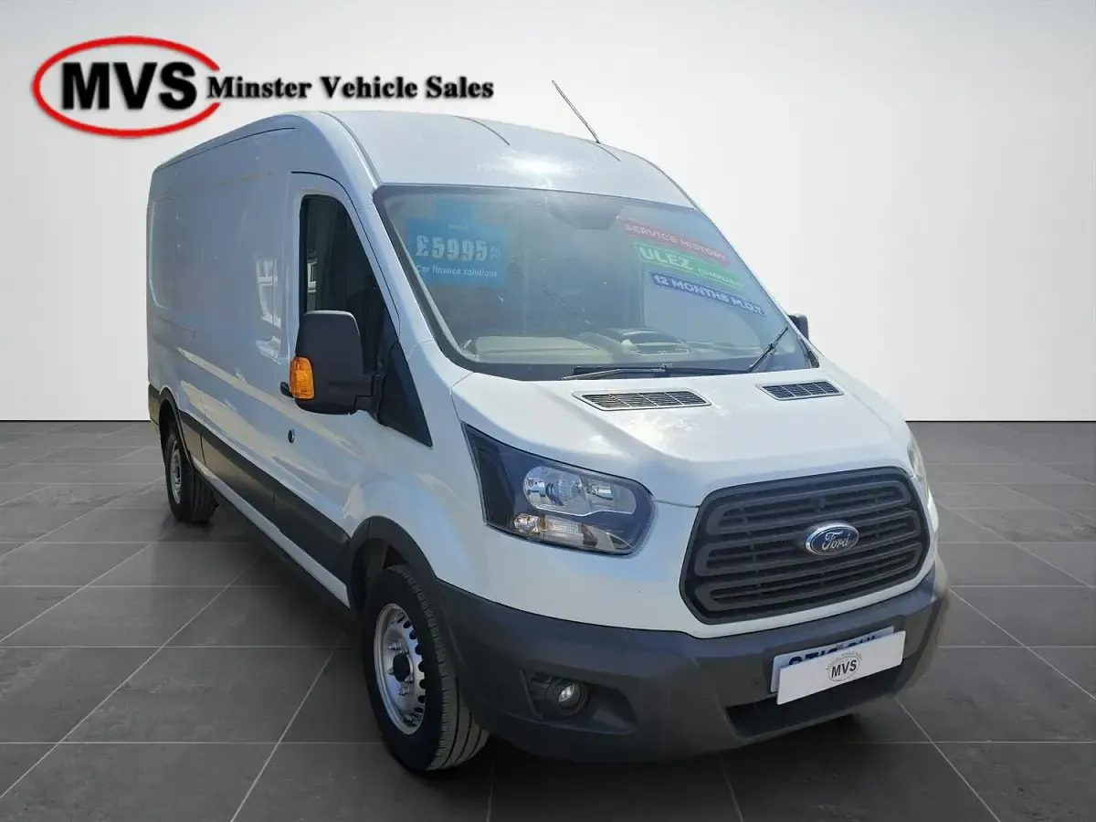 Used Ford Transit 130 HP (95 kW) 2019 White Van