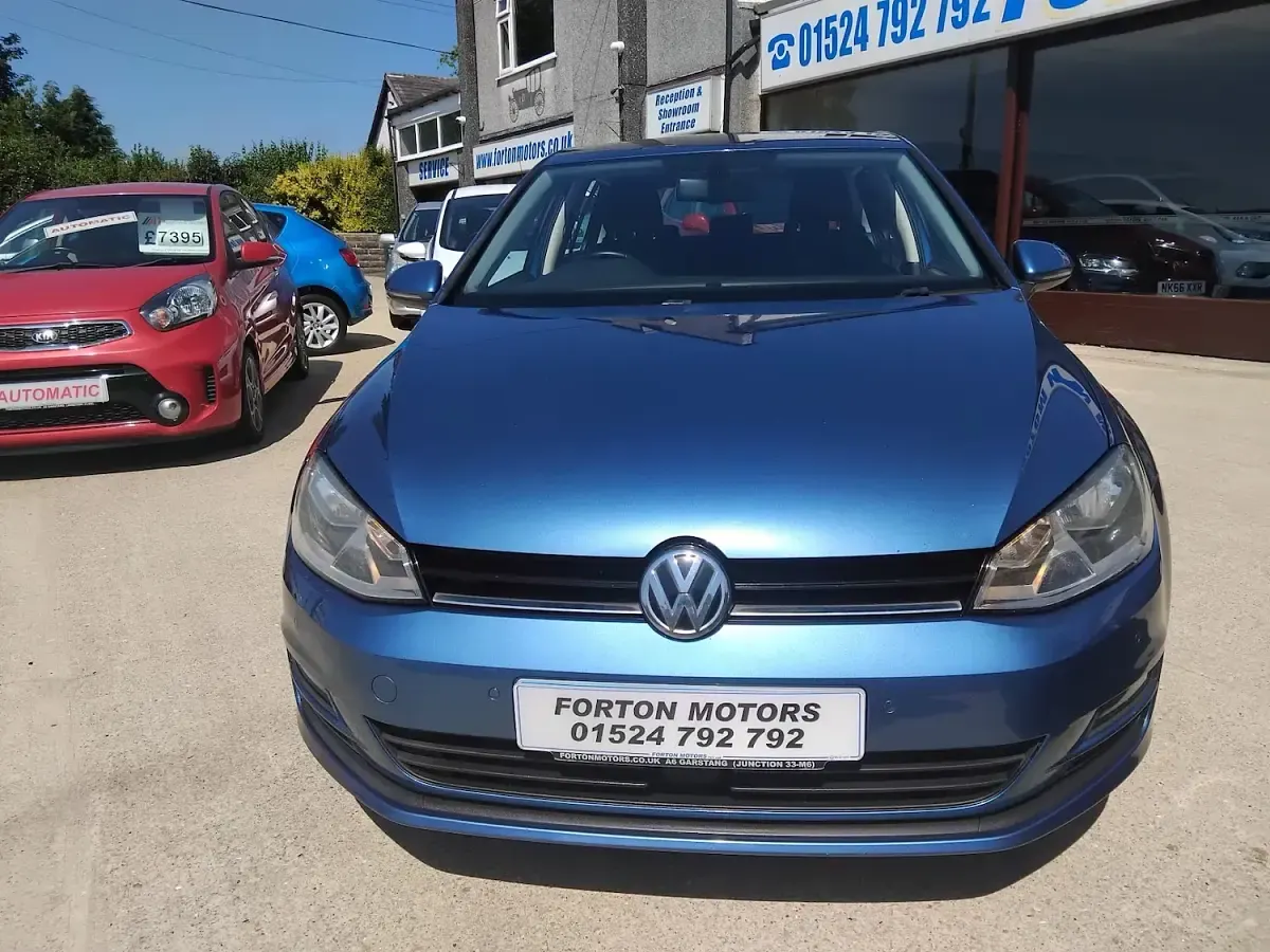 Used VW Golf VII Match 2015 Blue Hatchback