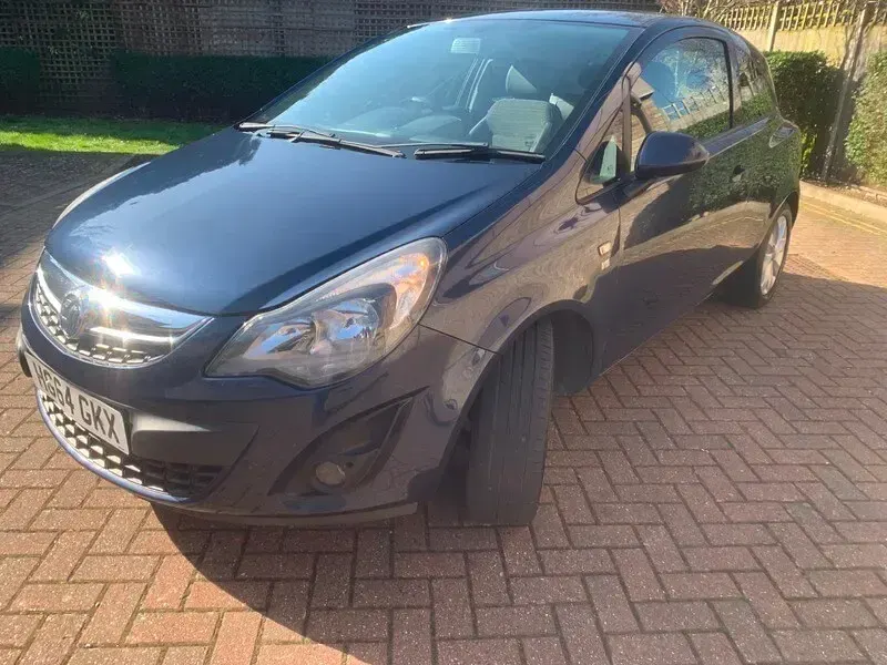 Used Vauxhall Corsa Excite 2014 Blue Hatchback
