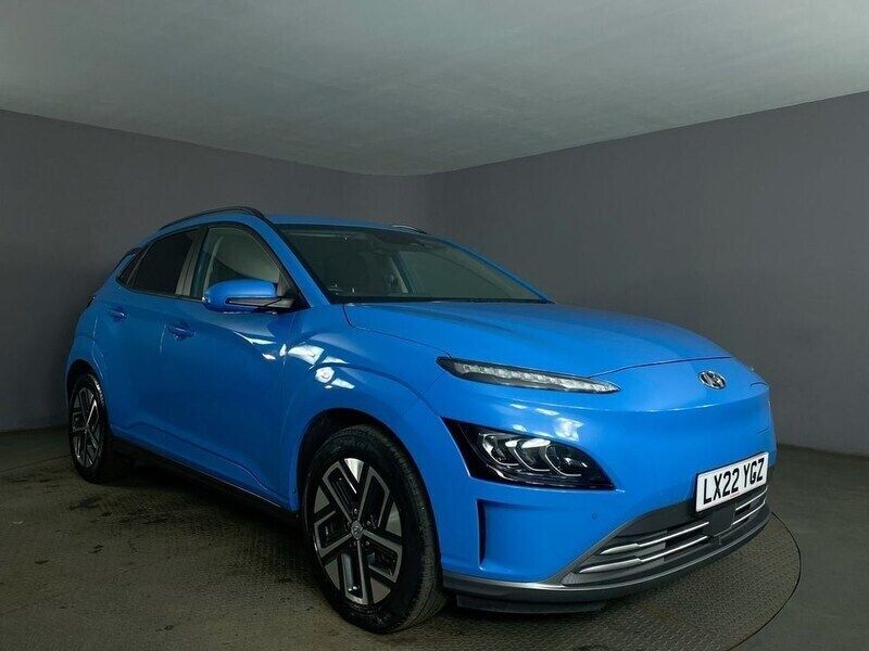 Blue Used 2022 Hyundai Kona Premium SUV | £12,799 (Good price) - Image 1/3