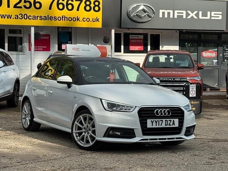 White Used 2017 Audi A1 Sportback S-Line Hatchback | £11,996 (Fair price) - Image 1/2