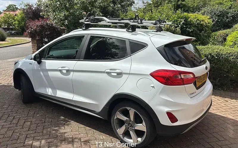 Used Ford Fiesta Active 101 HP (74 kW) 2019 White Hatchback