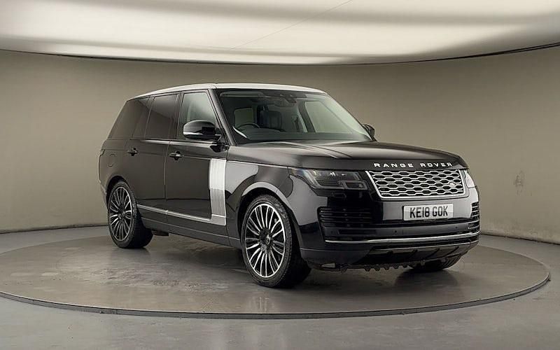 Used Land Rover Range Rover S 258 HP (189 kW) 2018 Santorini black SUV