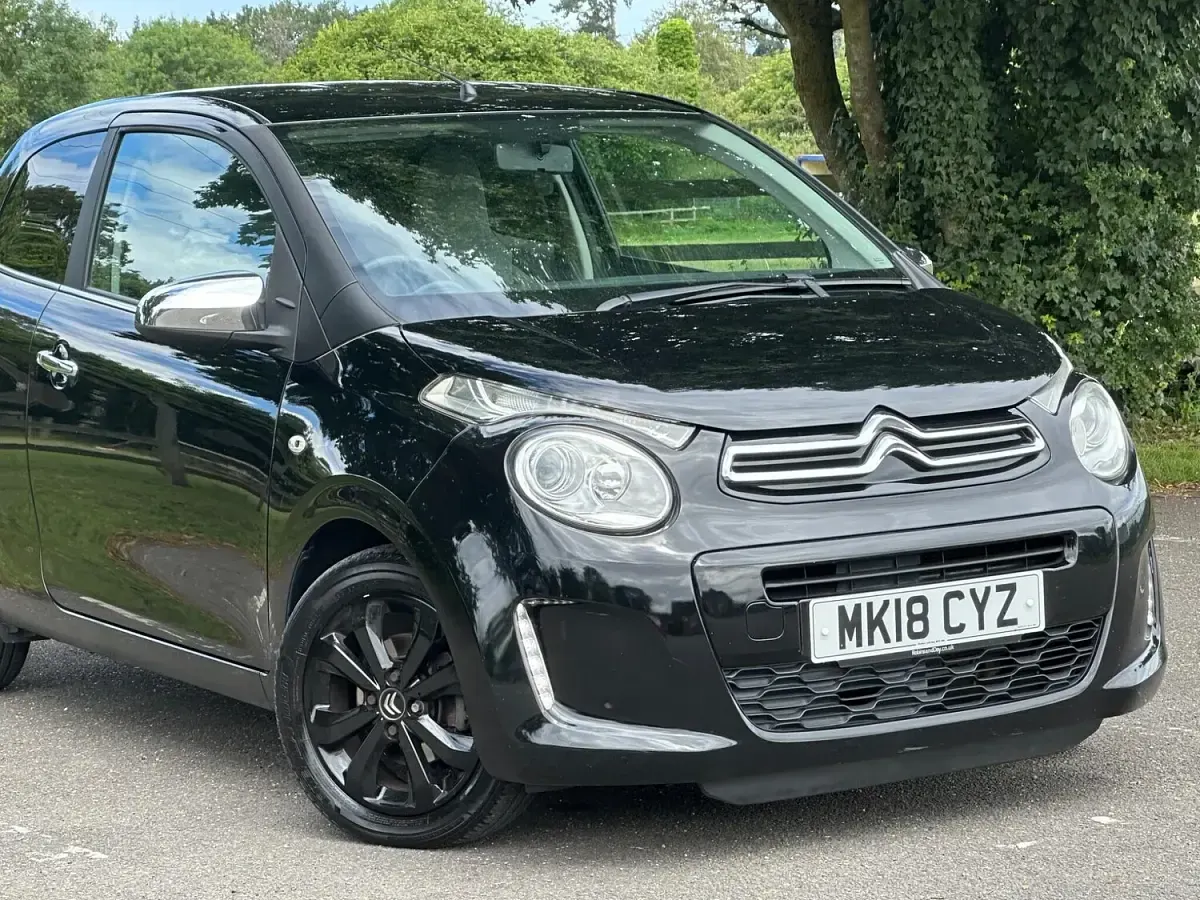 Used Citroën C1 Flair 82 HP (60 kW) 2018 Black Hatchback