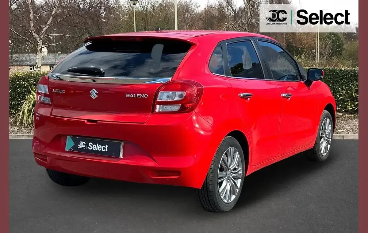 Używany Suzuki Baleno SZ5 111 KM (81 kW) 2017 Czerwony Hatchback