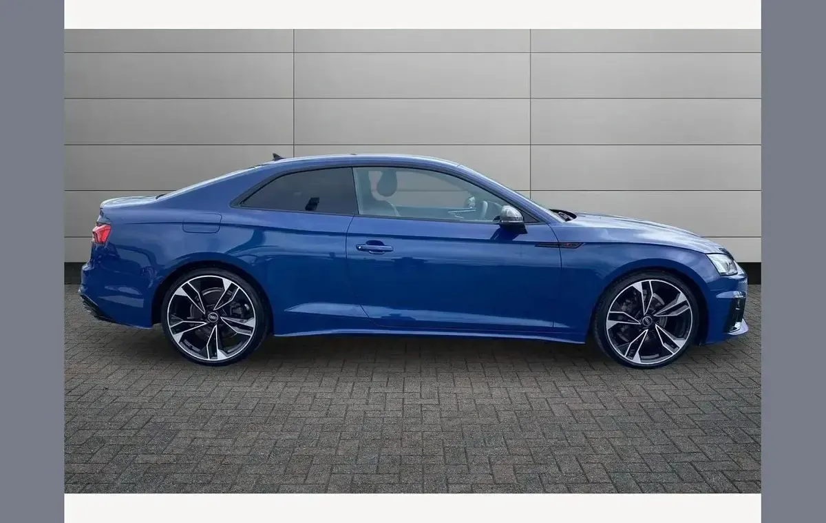Used Audi A5 Black Edition 150 HP (110 kW) 2023 Blue Coupe