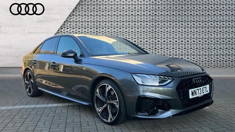 Grey Used 2023 Audi A4 Black Edition Sedan | £25,942 (Fair price) - Image 1/4