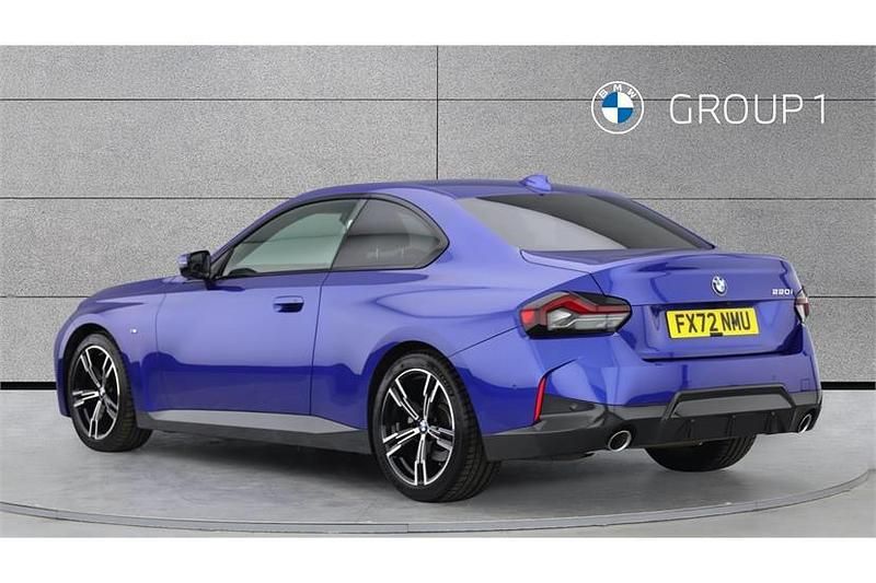 Used BMW 220 M Sport 184 HP (135 kW) 2022 Portimao blue Coupe