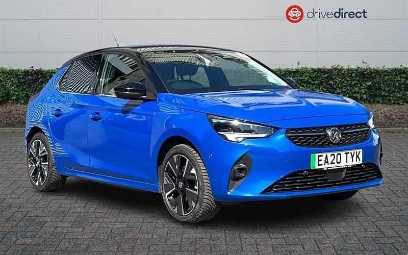 Blue Used 2020 Vauxhall Corsa-e Elite Hatchback | £8,654 (Fair price) - Image 1/4