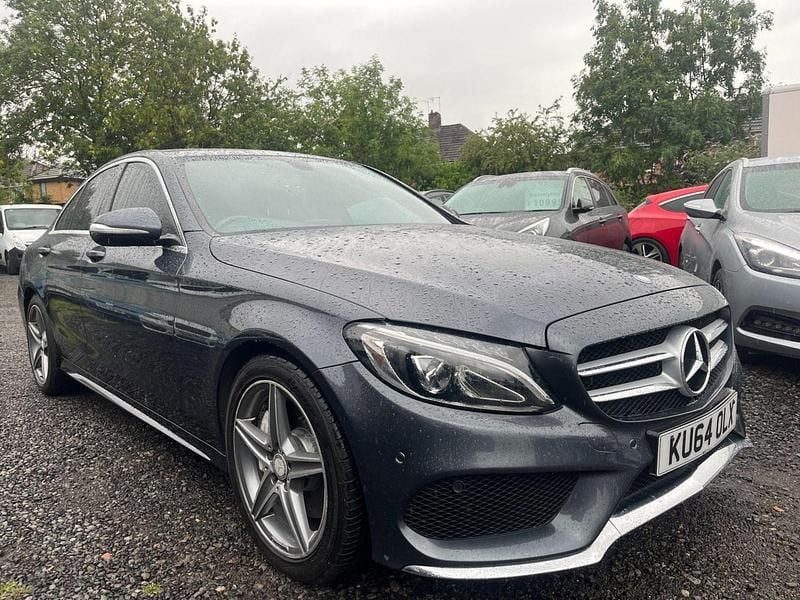 Grey Used 2014 Mercedes C250 AMG line Sedan | £8,995 (Fair price) - Image 1/2