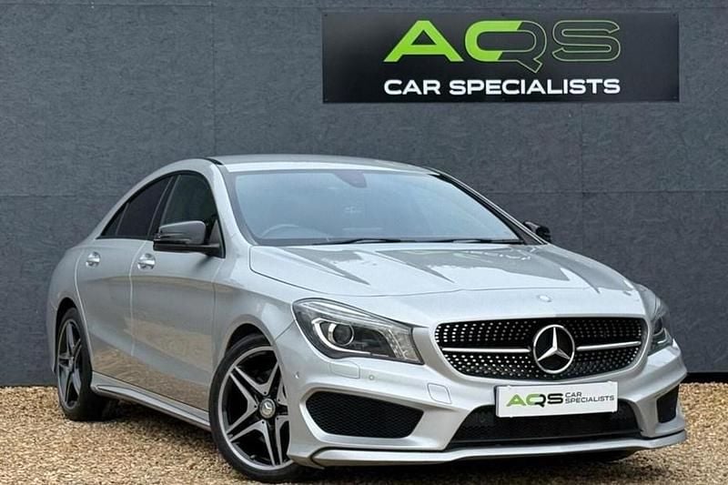 Silver Used 2015 Mercedes CLA220 AMG Sedan | £8,995 (Fair price) - Image 1/1