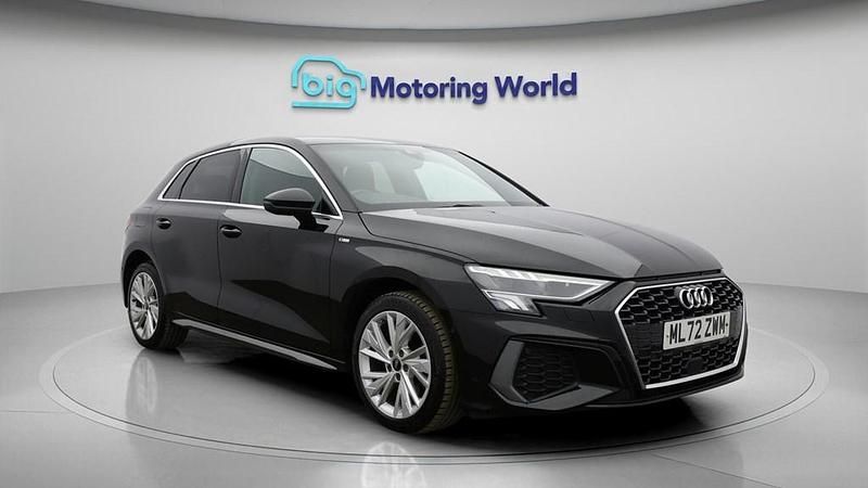 Used Audi A3 Sportback e-tron S-Line 204 HP (150 kW) 2022 Black Hatchback