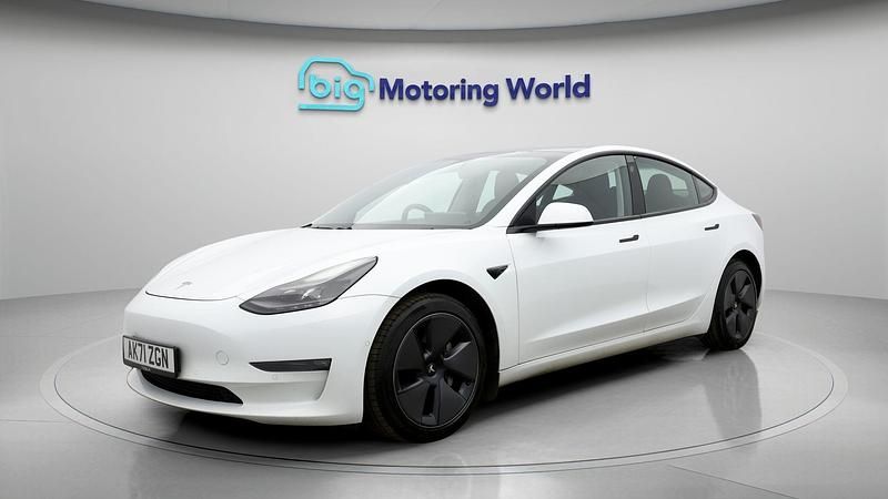 Used Tesla Model 3 Long Range AWD 366 kW (498 HP) 2021 White Sedan