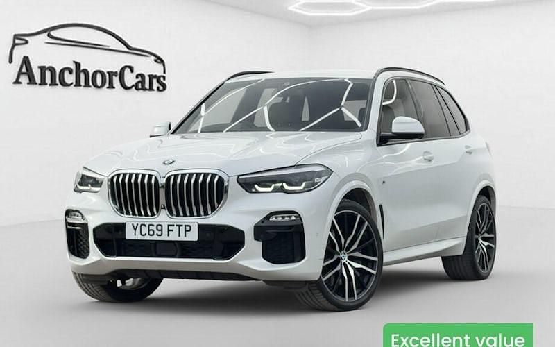 Used BMW X5 M Sport 265 HP (194 kW) 2019 White SUV