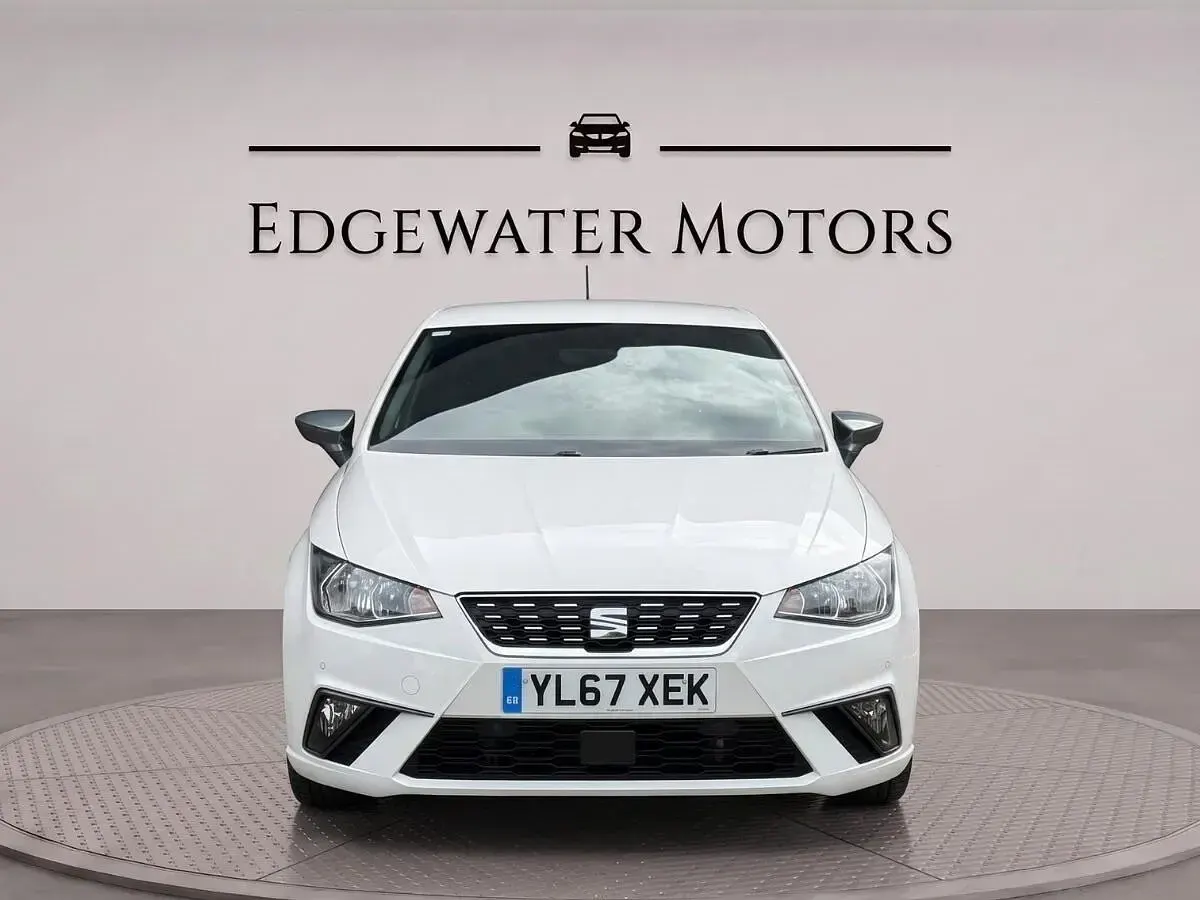 Used Seat Ibiza XCELLENCE 95 HP (69 kW) 2018 White Hatchback