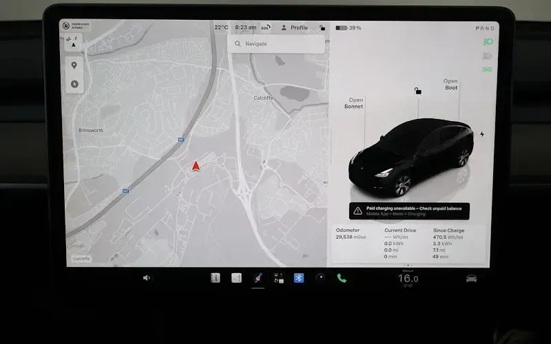 Used Tesla Model Y Standard Range 219 kW (299 HP) 2023 Black SUV