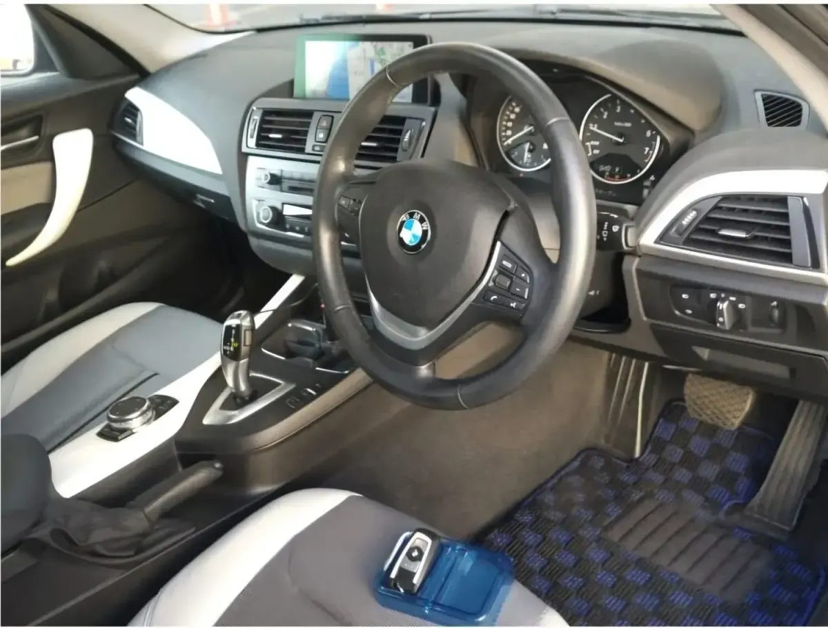 Used BMW 120 Sport Line 2015 Blue Hatchback