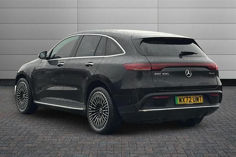 Used Mercedes EQC400 AMG Line Premium 300 kW (408 HP) 2022 Obsidian black SUV