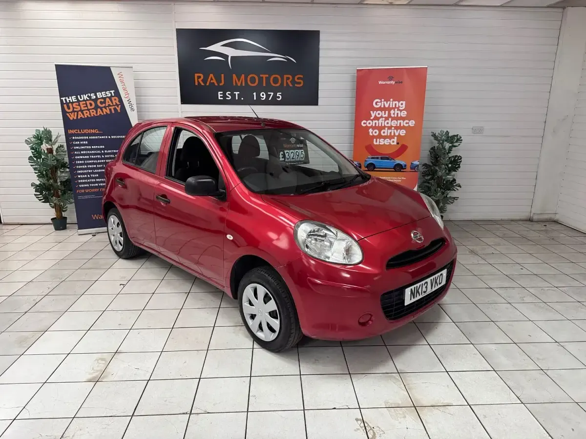 Used Nissan Micra Visia 2013 Red Hatchback