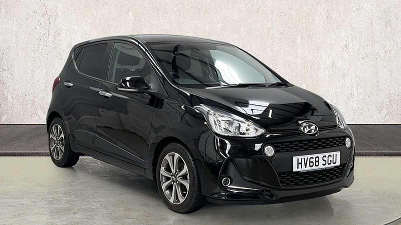 Black Used 2018 Hyundai i10 Premium SE Hatchback | £9,190 (Fair price) - Image 1/4