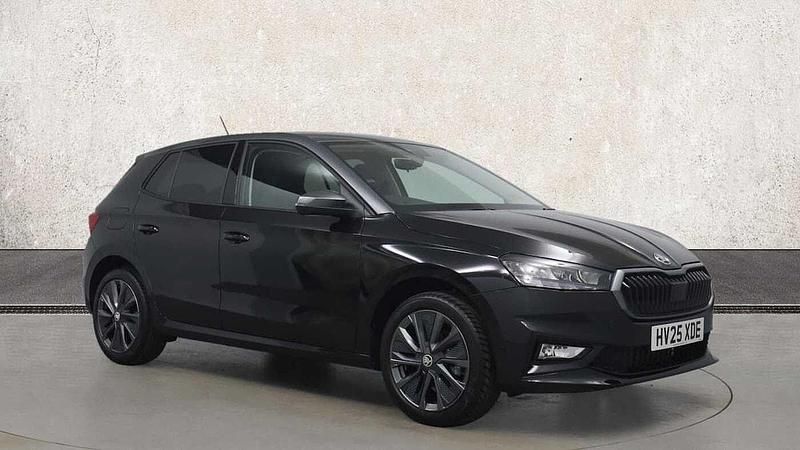 Used Skoda Fabia Colour Edition 116 HP (85 kW) 2024 Black Hatchback