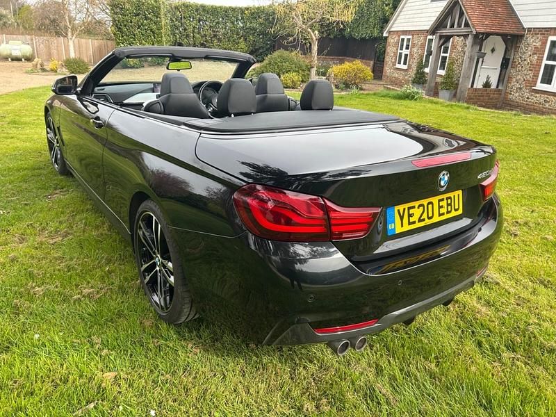 Used BMW 420 M Sport 2020 Black Cabriolet