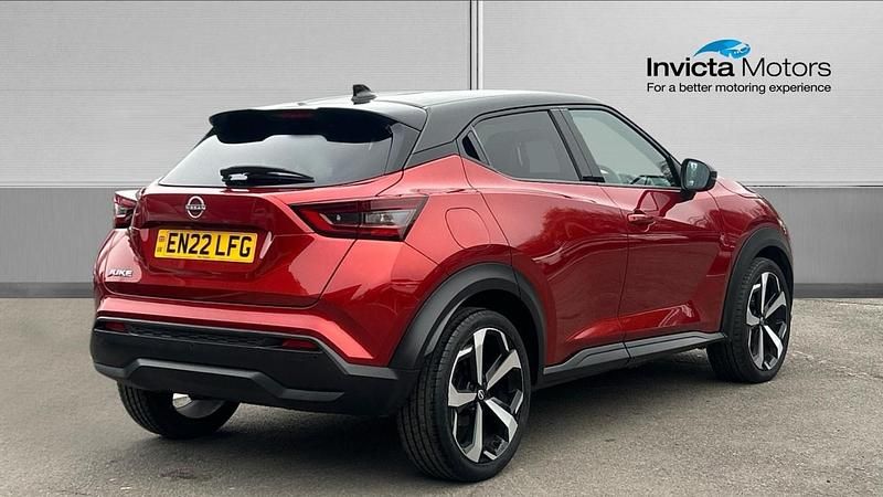 Used Nissan Juke Tekna 114 HP (83 kW) 2022 Red SUV