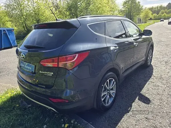 Used Hyundai Santa Fe Premium 194 HP (142 kW) 2014 Blue SUV