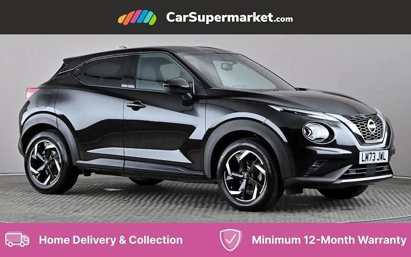 Black Used 2023 Nissan Juke N-Connecta SUV | £16,197 (Fair price) - Image 1/4
