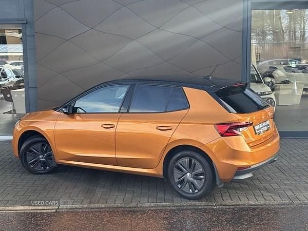 Used Skoda Fabia Colour Edition 2023 Orange Hatchback