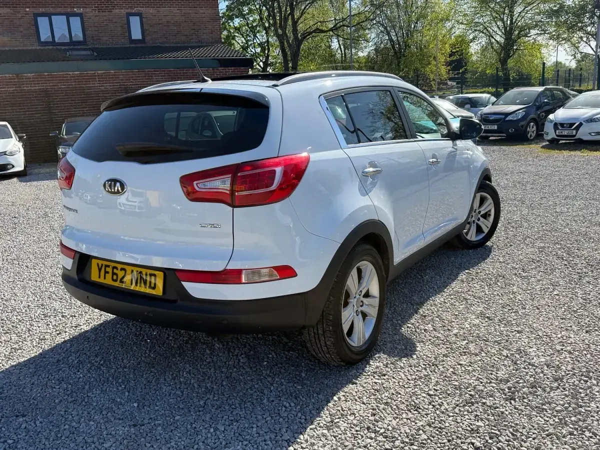 Used Kia Sportage 134 HP (98 kW) 2012 White SUV