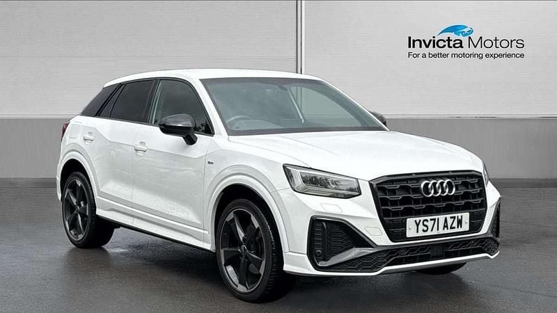 Glacier white metallic Used 2022 Audi Q2 Black Edition SUV | £22,850 (Fair price) - Image 1/4