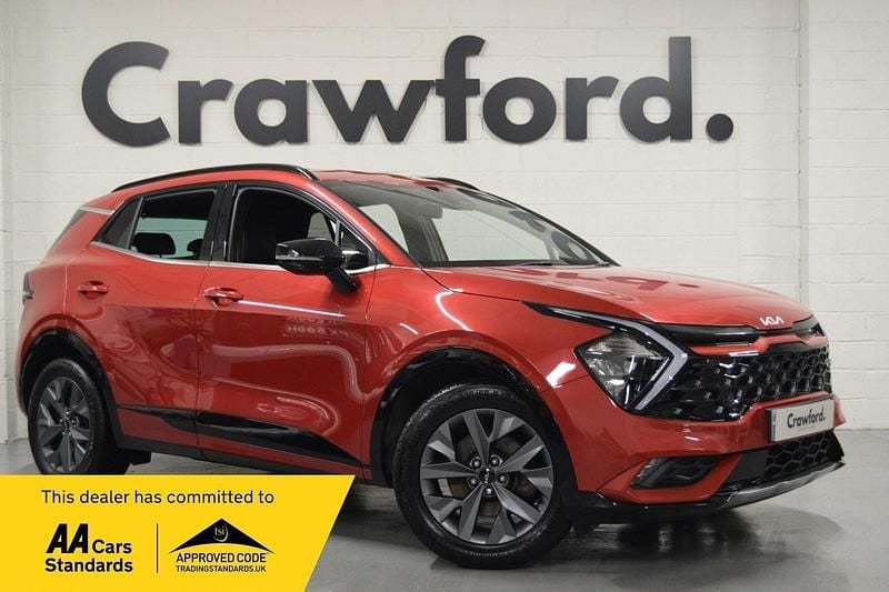 Used Kia Sportage GT-Line 2022 Red SUV
