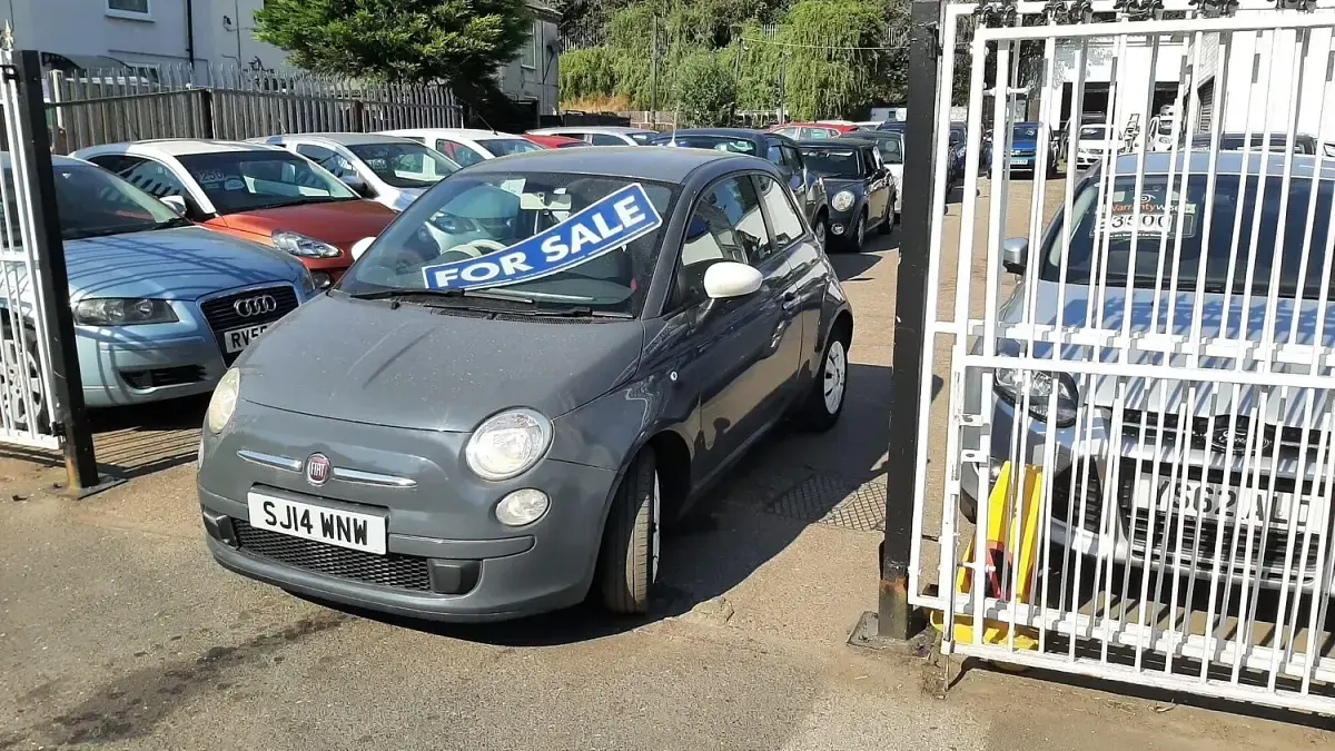 Used Fiat 500 S 2014 Grey Hatchback
