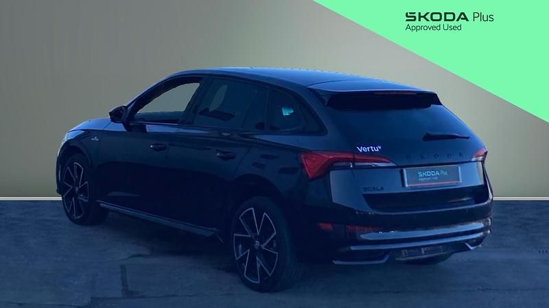 Used Skoda Scala Monte Carlo 150 HP (110 kW) 2022 Black Hatchback