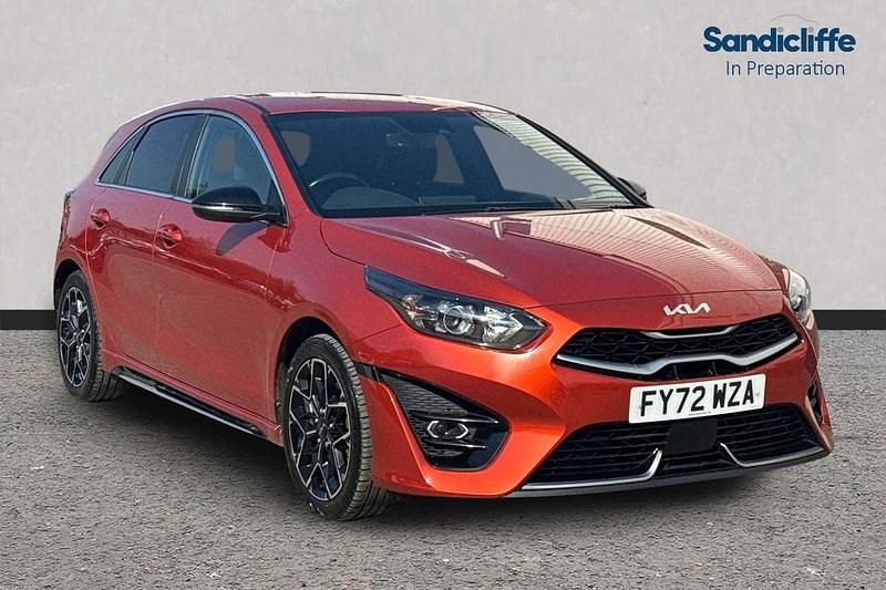 Used Kia Ceed GT-Line 158 HP (116 kW) 2024 Orange Hatchback