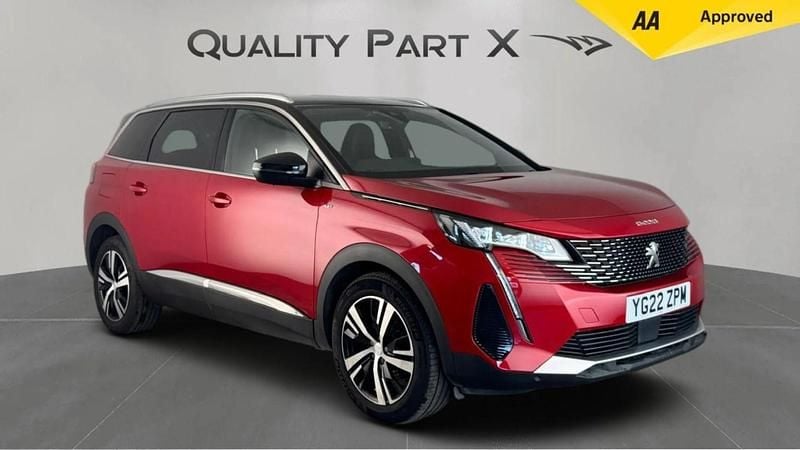 Red Used 2022 Peugeot 5008 GTi MPV | £19,700 (Super price) - Image 1/4